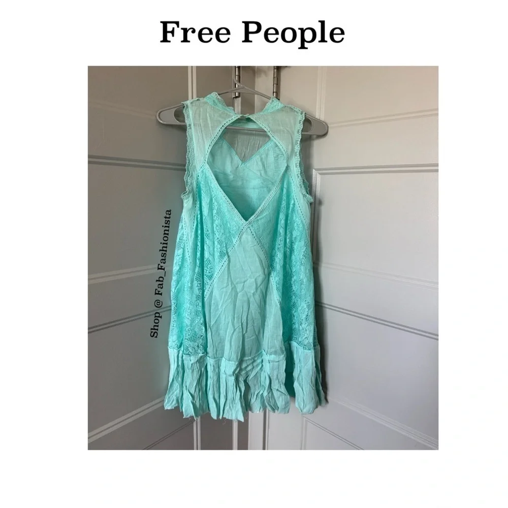 Free People Lace Mini dress size Medium